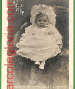 ah0919 - VINTAGE POSTCARD - Princess of Savoia - ROYALTY Reali Italy ITALIA