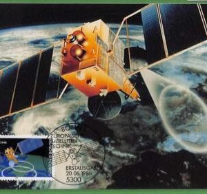 ag7256 - GERMANY -  MAXIMUM CARD  - 20.06.1986 -  SPACE