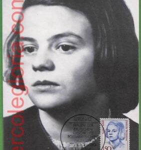 ag7314 - GERMANY - MAXIMUM CARD - 14.02.1991 - Famous people