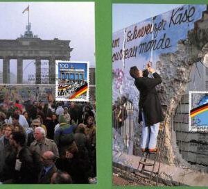 ag7317 - GERMANY - Set of 2 pieces MAXIMUM CARD - 06.11.1990