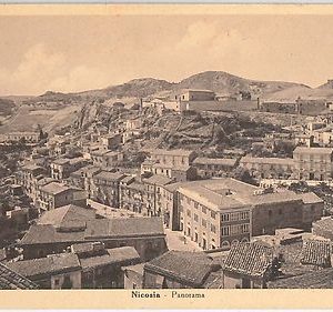 44033    CARTOLINA d'Epoca - ENNA provincia : Nicosia