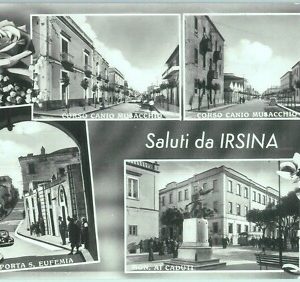 85957 - CARTOLINA d'Epoca - MATERA  provincia - IRSINA 1972