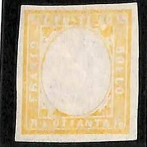 94707 - Antichi Stati: SARDEGNA - Sass # 17aA  SENZA EFFIGIE   NUOVO Linguellato