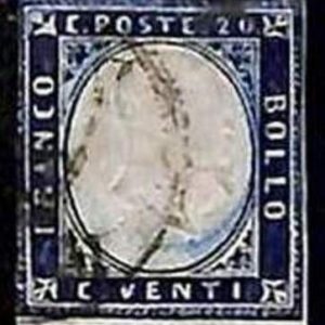 94708d - ANTICHI STATI: Sardegna -  Sassone 15Di  - USATO