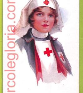 af6838 -   VINTAGE POSTCARD  Ansichtskarten - RED CROSS