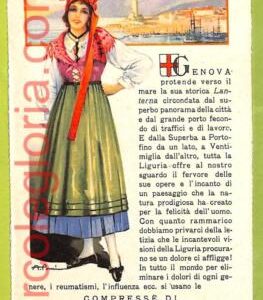 af6850 - VINTAGE POSTCARD  Cartolina D'epoca - ITALY -   Advertising MEDICINE
