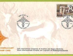 af9685 - SOUTH AFRICA - POSTAL HISTORY - Cover - 1987  SPACE MEDICINE