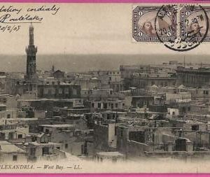 ag2923 - EGYPT - VINTAGE POSTCARD - Alexandrie - 1908