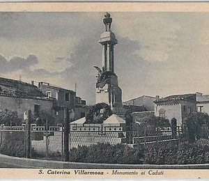 44057   CARTOLINA d'Epoca - CALTANISETTA  : Santa Caterina Villarmosa 1940