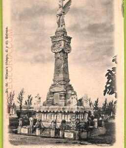 af2326 - HABANA - Vintage Postcard - Havana - Firemen-Monument  - 1900's