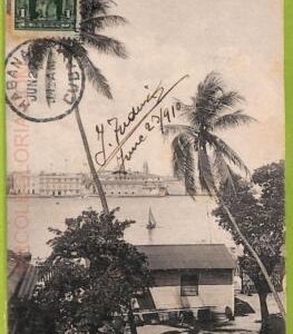 af2328 - HABANA - Vintage Postcard - Casa Blanca - 1908