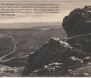 44065 CARTOLINA d'Epoca - ENNA - Castrogiovanni: PANORAMA