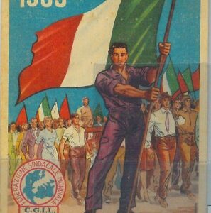 87215 -  TESSERA D'EPOCA - CGIL  1953