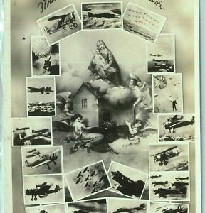 97371 - CARTOLINA d'Epoca -  ANCONA  provincia - LORETO - Padrona degli AVIATORI