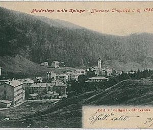 CARTOLINA d'Epoca SONDRIO - Madesimo sullo Spluga  1905