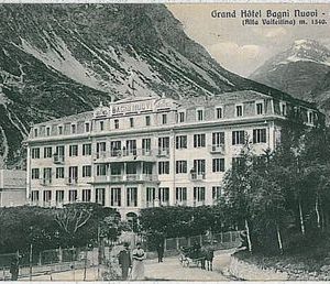CARTOLINA d'Epoca SONDRIO - Bormio: GRAND HOTEL 1910