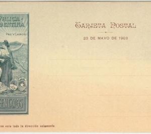 65551 - ARGENTINA - Postal History - Picture STATIONERY CARD  -  Mountains