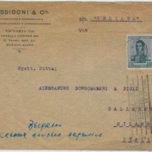 66391 - ARGENTINA - Postal History - SPECIAL POSTMARK on COVER: FLAGS