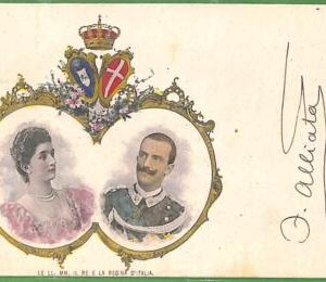 ah1144 - VINTAGE POSTCARD  - ROYALTY Reali ITALY