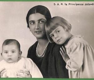 ah1132 - VINTAGE POSTCARD  - Princess Jolanda  -  ROYALTY Reali ITALY