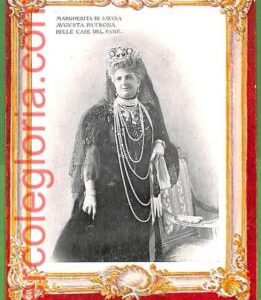 ah1064 - VINTAGE POSTCARD - Margherita di Savoia - ROYALTY  Reali ITALY Italia