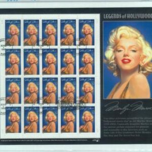 84350 - USA - POSTAL HISTORY - Oversized FDC COVER 1995  Marilin Monroe M/S