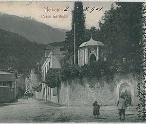 35924  CARTOLINA d'Epoca SONDRIO - Morbegno  1901