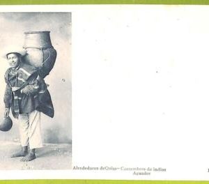 aa5645 - ECUADOR - Vintage Postcard - Costumbres de indios - Aguador