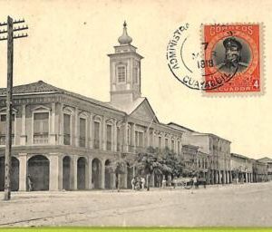 af2354 - ECUADOR - Vintage Postcard - Guayaquil  - 1918