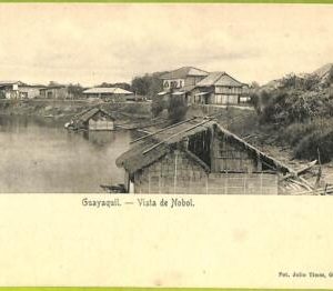 af2365 - ECUADOR - Vintage Postcard - Guayaquil - Vista de Nobol