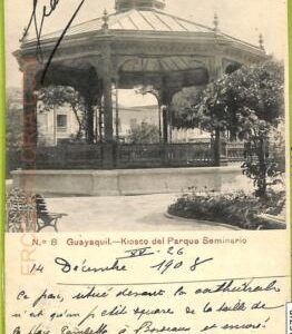 af2371 - ECUADOR - Vintage Postcard - Guayaquil - 1908