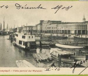 af2379 - ECUADOR - Vintage Postcard -  Guayaquil - 1908