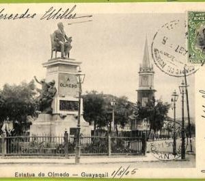 af2382 - ECUADOR - Vintage Postcard -  Guayaquil -  1905