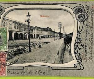 af2397 - ECUADOR - Vintage Postcard -  Guayaquil - 1906