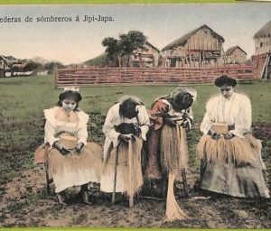 aa5640 - ECUADOR - Vintage Postcard - Jipi-Japa - Ethnic