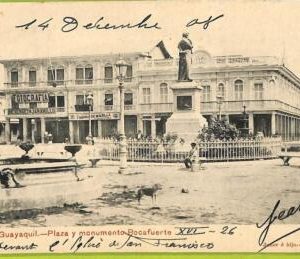 af2402 - ECUADOR - Vintage Postcard -  Guayaquil - 1908