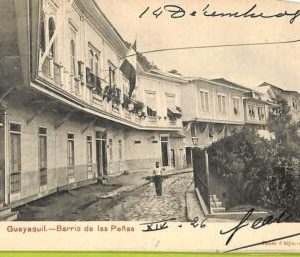 af2403 - ECUADOR - Vintage Postcard -  Guayaquil - 1908