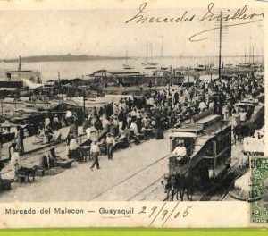 af2405 - ECUADOR - Vintage Postcard -  Guayaquil - 1905