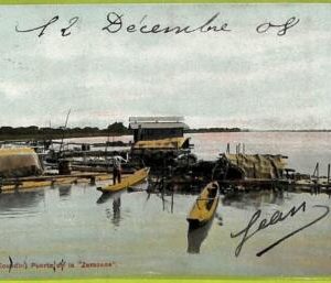 af2391 - ECUADOR - Vintage Postcard -  Guayaquil - 1908 - Text !!