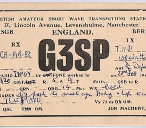 ad9161 - GREAT BRITAIN - RADIO FREQUENCY CARD - England - 1951