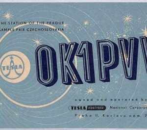 ad9008 - Czechoslovakia - RADIO FREQUENCY CARD - 1950