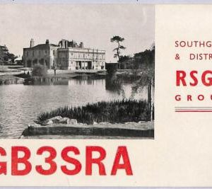 ad9176 - GREAT BRITAIN - RADIO FREQUENCY CARD - 1954