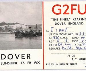 ad9172 - GREAT BRITAIN - RADIO FREQUENCY CARD - England -  1950