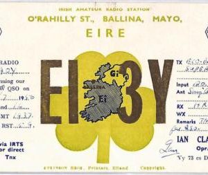 ad9188 - IRELAND - RADIO FREQUENCY CARD -  1950