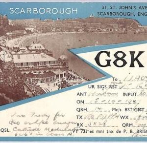 ad9182 - GREAT BRITAIN - RADIO FREQUENCY CARD - England -  1947