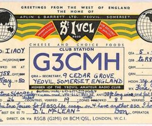 ad9128 - GREAT BRITAIN - RADIO FREQUENCY CARD - England - 1950