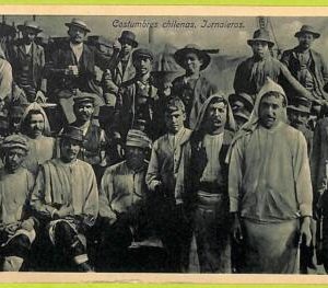 ah0152 - CHILE  - VINTAGE POSTCARD - Jornaleros - Costumes ETHNIC
