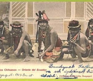 ah0179 - ECUADOR - VINTAGE POSTCARD - ETHNIC