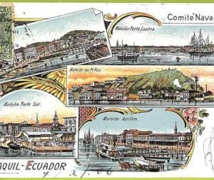 ah0186 - ECUADOR - VINTAGE POSTCARD - Guayaquil - 1906