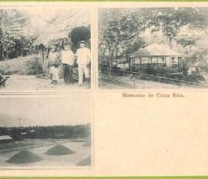 ah0168 - COSTA RICA  - VINTAGE POSTCARD - Memoirs - 1901